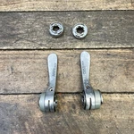 Vintage Shimano RX100 SL-A550 Silver Downtube Shifters Speed Sis Road. Fixed Price $25.79.