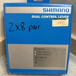 New Shimano Claris ST-R2000 2X8 Speed Road Brake/shifter Set Caw. Fixed Price $135.00.