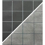 Chessex Battlemat: 1 Reversible Black-grey Squares (23.5 26 Inch) Chx. Fixed Price $25.18.