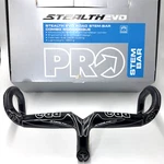 Shimano Pro Stealth Evo Carbon Integrated Handlebar Stem 100MM X 42CM #PRHA0067. Fixed Price $225.00.