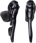 Microshift Advent Drop Bar Shifter Lever Set - 1X9 Speed, Black,. Fixed Price $149.99.