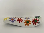 Sunlite Polo Flowered Bicycle Saddle Bike Banana Seat White Multi-color Daisy. Fixed Price $44.99.