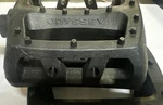 Odyssey Twisted P.c. Bicycle Pedal Purple 1/2" Bmx. Fixed Price $30.00.