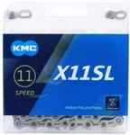 Kmc X11SL Silver 11-SPEED Road / Bike Chain 118L Fits Campy Sram Shimano. Fixed Price $40.95.