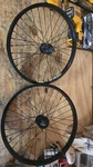 Weinmann 20" Wheelset With 9T Driver 20X1.75 36H Black Ops Wheelmaster Hubs. Fixed Price $100.00.