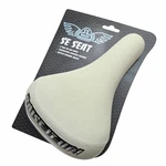 Bikes Raise Up! Seat White Bmx Saddle Comfort Padded With Bottle Opener. Fixed Price $27.95.