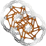 Pack Of 2 Hope Floating Disc Brake Rotors, 180MM, 6-BOLT, Orange. Fixed Price $142.37.