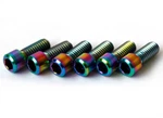 Profile Madera Titanium Bmx Stem Bolts Oil Slick 5/16X18TPI 6PCS Armour Bikes. Fixed Price $29.95.