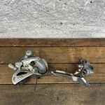 Vintage Shimano Exage Sport Derailleur Set FD-A450 RD-A450 Sis Gray Road Bike. Fixed Price $17.79.