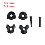 Bike Seatpost Clamp For Carbon Saddle Rails 7X9 7X7MM Bicycle Oval/round Clip Us. Fixed Price $20.98.