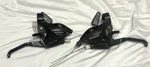 Shimano V-brake Trigger Shifter Set ST-EF50 22.2MM 3 X 7 Speed Black. Fixed Price $19.99.
