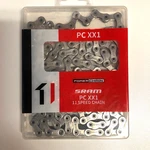 Sram Pc XX1 Hollow Pin Chains Speed Silver 118 Link Power Lock Mtb Bike. Fixed Price $39.99.