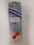 New Kmc Z410 1/2" X 1/8" 112 Links Chain Orange. Fixed Price $10.00.