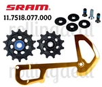 Sram XX1 Eagle 12 Speed Gold Rear Derailleur Pulleys Inner Cage Nib. Fixed Price $99.79.