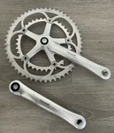 Campagnolo Veloce Crankset Double 53-39TOOTH 175 Mm Arm Length Room For Rings. Fixed Price $58.00.
