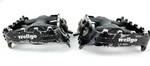 Vintage Wellgo LU-955 Mountain Bike Bicycle Pedals 4.5" X 3.75" W/reflectors. Fixed Price $19.99.