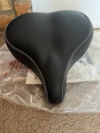 Schwinn Commute Bike Saddle Wide Bicycle Seat Soft Foam Padding Black. Fixed Price $35.00.