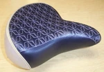 Schwinn Navy/lavender Spring Suspension Comfort Seat/saddle Bike Part 442. Fixed Price $24.99.