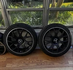 Mercedes Amg Rims 18X8 - Set 4 Plus 2 Tires Used Month Half Off Msrp. Fixed Price $999.99.