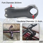 Mtb Road Bicycle Carbon Fiber 6/17 Degree Mountain Bike Stems For Cycling. Fixed Price $35.99.