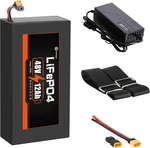 48V 12AH LIFEPO4 Lit/hium Bi-ke Battery Pack For 750W El/ec Tric Motor 30A Bms. Fixed Price $129.00.