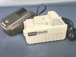 Snow Joe Sun 4.0 Ah Lithium Ion Battery 24VBAT And Quick Charger. Fixed Price $57.00.