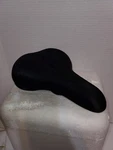 Velo Comfort Bicycle Saddle Lycra Bike Seat Attached Working Bell Tail Light. Fixed Price $21.99.