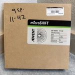 Microshift CS-H093 Cassette 9SPEED 11-42T Black Caw. Fixed Price $38.00.