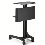 Yescom Mobile Laptop Cart Trolley With Front Display Panel For Lab Conference. Fixed Price $520.90.