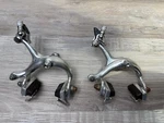 Vintage Shimano BR-Z57 Brake Caliper Set Side Pull Road Bike Silver 70S 80S. Fixed Price $24.99.