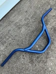 Haro Handlebars Bmx Bike Blue Master Fst Sport Freestyle Og Bent 28 Wide. Fixed Price $150.00.