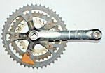 Shimano Exage 400LX Triple Crankset Black 175MM BCD104 FC-M400 Jis Usa Shipper. Fixed Price $90.91.