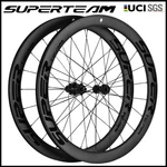 Superteam Disc Brake 700C Carbon Wheelset 50MM Road Bike. Fixed Price $339.50.