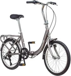 Schwinn S2280B 20" Loop Folding Bike - Titanium. Fixed Price $389.99.