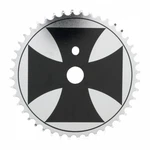 Sunlite 44T Steel Bmx Single Chainring 1/2 3/32 Inch, Chrome/black Durable. Fixed Price $25.12.