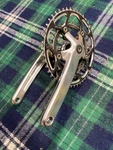 Cnc Road 7075 Chainring Bcd 110MM Bolts With Shimano BB-UN54. Fixed Price $74.00.