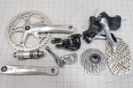Shimano 105 Road Bike Drivetrain 2X9 Speed Group 5500. Fixed Price $189.99.