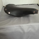 Brooks Pro Black Leather Bicycle Saddle Seat, Steel Rails, Retro Road/touring. Fixed Price $75.00.