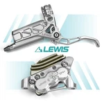 Lewis EP6+ Axial Cylinder Piston Hydraulic Disc Brake. Fixed Price $379.99.