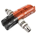 Kool Stop Mountain Brake Pads Threaded Posts Mtb Bike Black/salmon Dual-compound. Fixed Price $14.79.