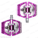 Ht Components X2 Purple Pedals Clipless Downhill Bike Platform Crmo. Fixed Price $109.95.