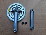 Shimano Exage 400LX Biopace Triple Crankset 175MM 48/38/28 FC-M400 Low Miles. Fixed Price $54.00.