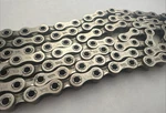 104 Unused Vintage Regina Extra Superleggera Stainless Steel Hollow Pin Chain. Fixed Price $249.99.