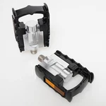 Mks FD-7 Folding Platform Bicycle Pedal Silver Black 9/16" Fixie Commuter Urban. Fixed Price $52.90.