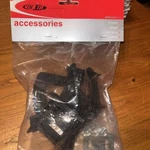 Delta Bicycle Toe Clips, Strapless Set. Fixed Price $7.99.