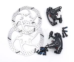 Trp Spyre Bike Disc Brake Caliper Set MECHANICAL,FRONT,160,REAR,140+ROTORS Black. Fixed Price $98.95.
