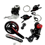 Sram X9 2X10S Mtb Groupset 4PCS,CRANKSET 42/28T,FRONT Rear Derailleur,shifter. Fixed Price $297.42.