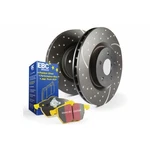 Ebc Front Brake Kit S5 Yellowstuff - DP42022R And GD1574, Sold As. Fixed Price $755.61.