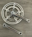 Sr Sakae Silstar Crank Set Double 52-40 Tooth 170 Mm Arms 6, 7, Or 9 Speed. Fixed Price $65.00.
