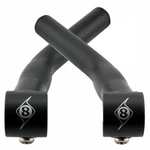 ORIGIN8 Comp-lite Long Black Alloy Bar Ends Lightweight, Forged Clamp,. Fixed Price $18.59.
